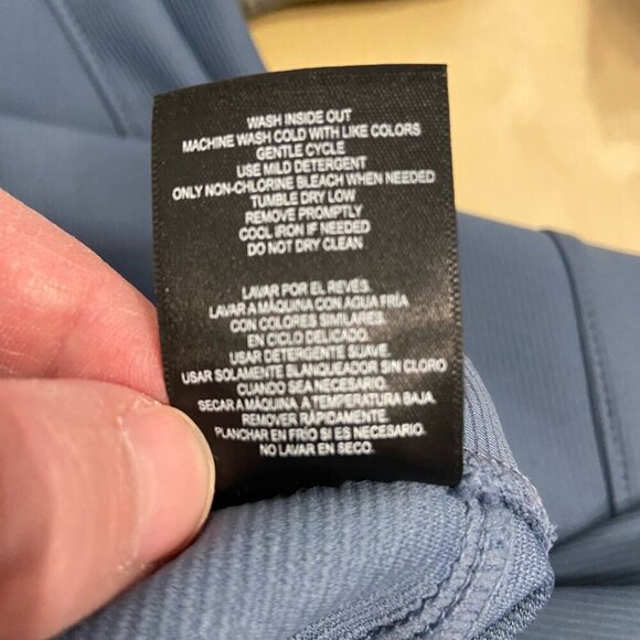 32 Degrees COOL Active Flare Pants Blue Size M NWT 31” Inseam - Picture 9 of 9